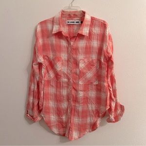 The Laundry Room | Long Sleeve Button Down Open Back